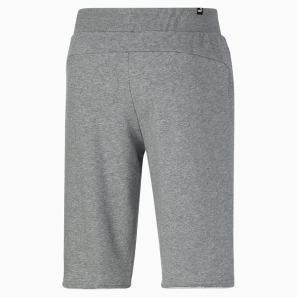 Essentials+ 12" Men's Shorts, Medium Gray Heather-Puma Black, extralarge